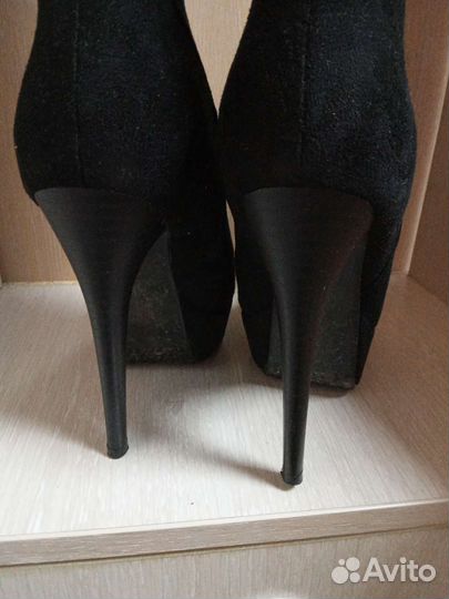 Ботфорты, зима, 36