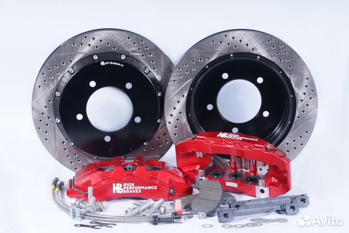 Спортивные тормоза Audi A4 R17 330 мм 6pot