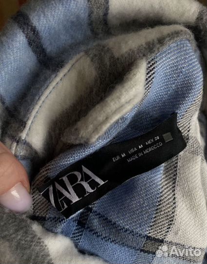 Куртка рубашка zara