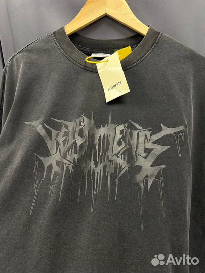 Футболка Vetements оверсайз (коллекция 2025)