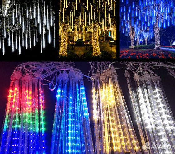 Новогодняя гирлянда Метеоритный дождь