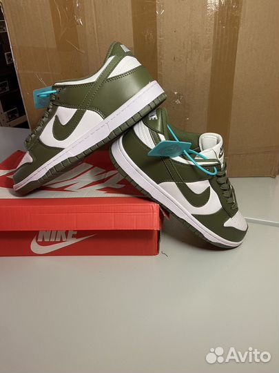 Nike Dunk Low medium Olive Оригинал
