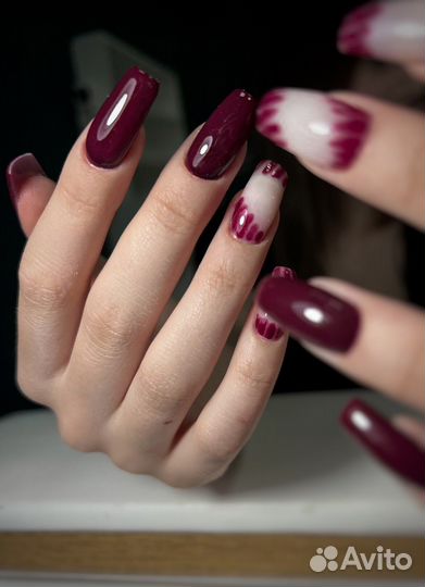 Маникюр с покрытием гель-лаком