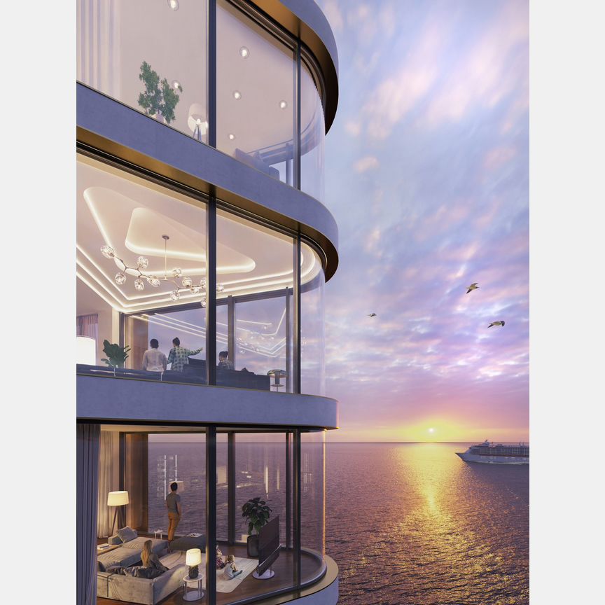 1-к. квартира, 44,4 м², 17/19 эт.