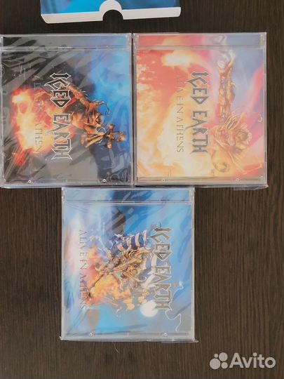 Музыкальные cd диски iced earth