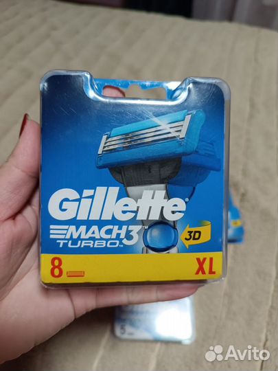 Станок лезвия для бритья Gillette Mach 3