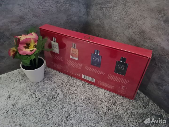 Мужской набор (Парфюм) Giorgio Armani 4x30ml