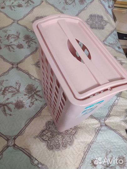 Корзина для белья узкая