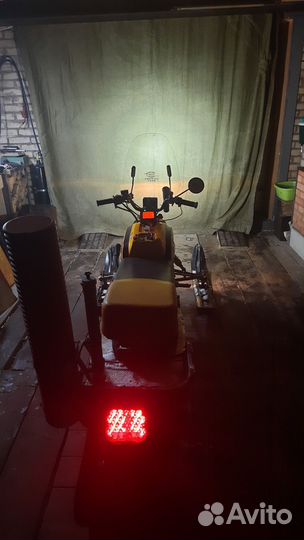 Мини снегоход