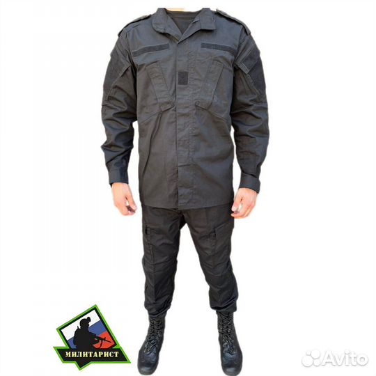 Тактический костюм черный
