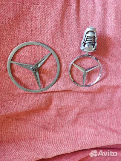 Эмблема на капот И багажник Mercedes