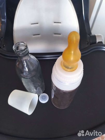 Детские бутылочки стеклянные