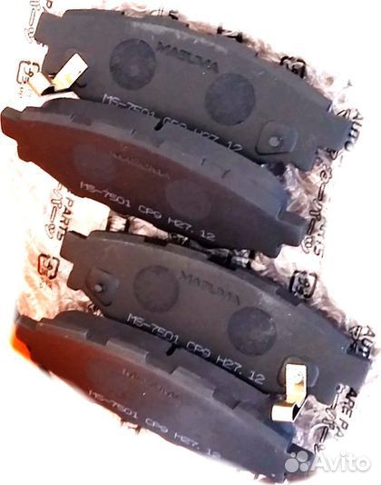 Тормозные колодки задние Subaru Legacy V 2009-2014