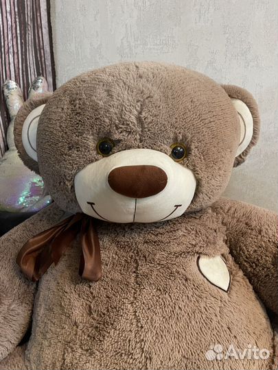 Плюшевый медведь 1 метр новый