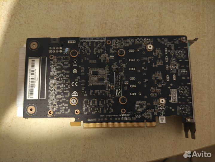 Видеокарта nvidia Manli p106L 6gb