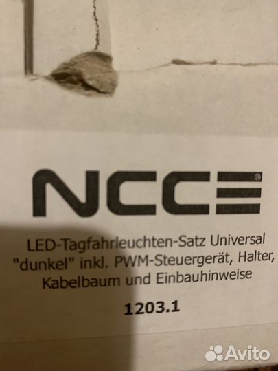 Фары птф ncce