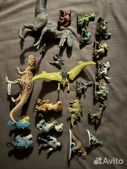 Разные динозавры пакетом/ mattel jurassic world
