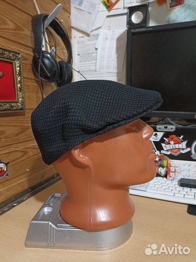 Kangol 2 dart cap M черная