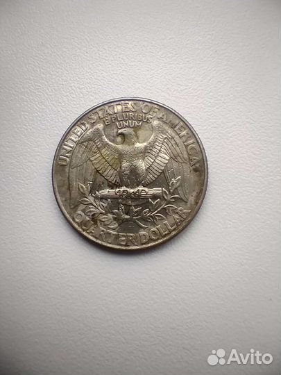 Liberty quarter dollar