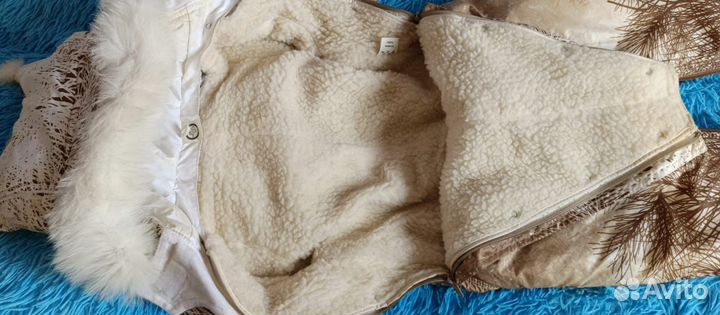 Зимний комбинезон для девочки 80 86