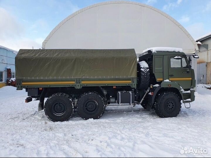 Тент на военный камаз 5350