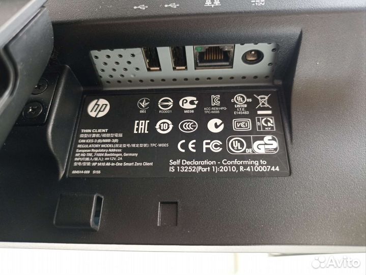 Тонкий клиент HP t410