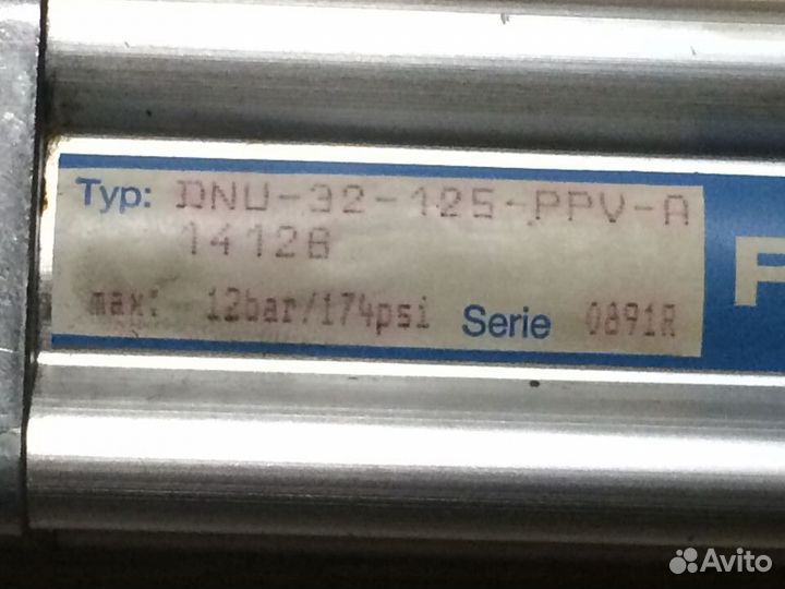 Пневмоцилиндр Festo DNU-32-125-PPV-A