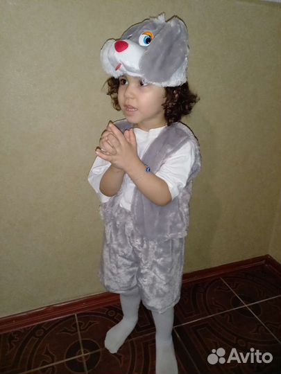 Костюм зайца на утренник в дет.сад