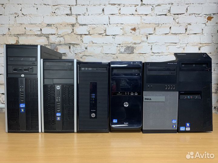 Компьютеры HP, Dell, Lenovo - i3,i5,i7 (100 штук)