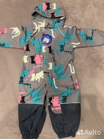 Комбинезон демисезонный для девочки 92-110