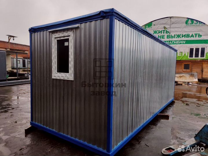 Блок контейнер утепленный в комплекте с электрикой