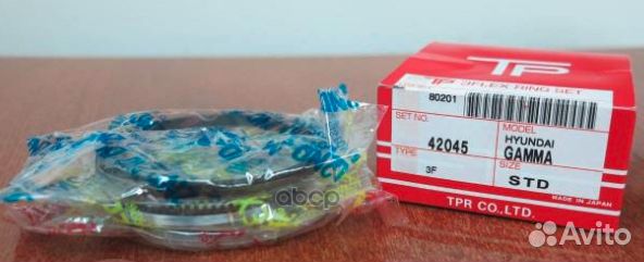 Кольца поршненые комплект на двигатель gamma 42