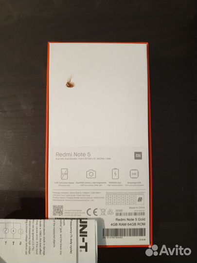 Xiaomi Redmi Note 5, 4/64 ГБ