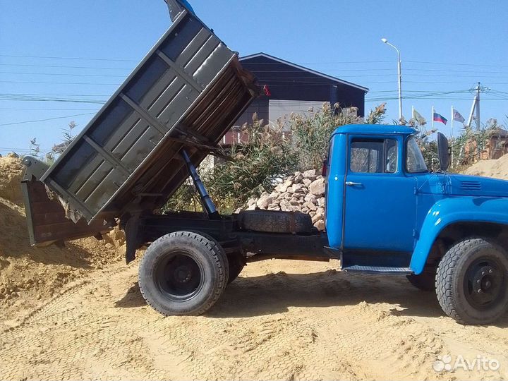 Доставка отсев песок щебень пгс окол дрова бут