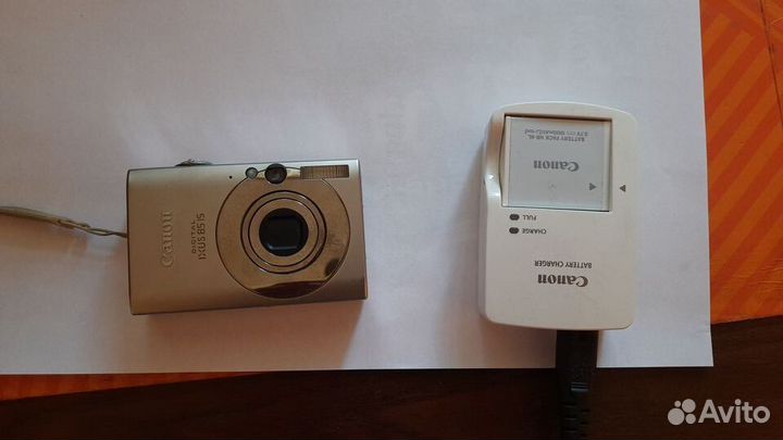 Фотоаппарат неисправный Canon Digital ixus 85 IS