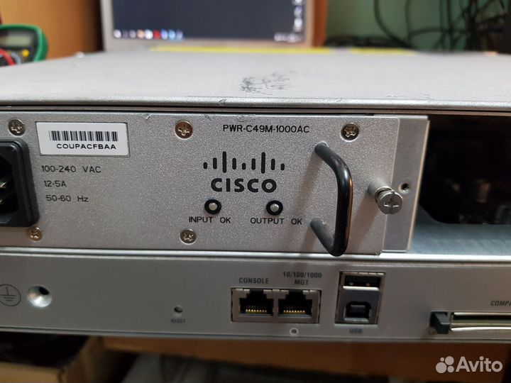 Cisco ws c4900m не вкл