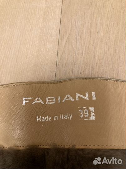 Полусапоги женские зимние 39 Fabiani