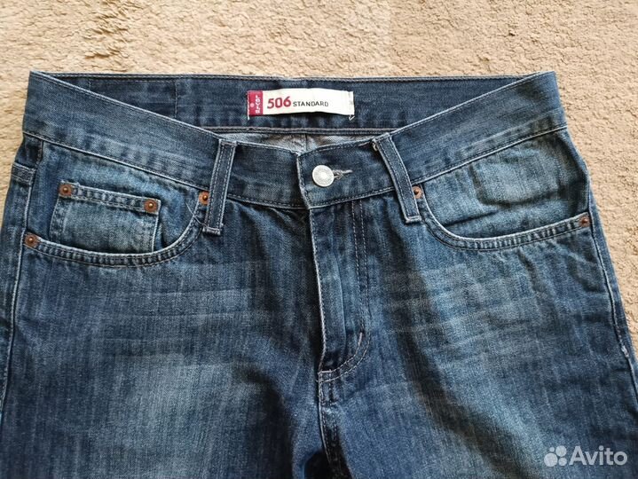 Levis 506 standard W30 L34 made in USA (оригинал)