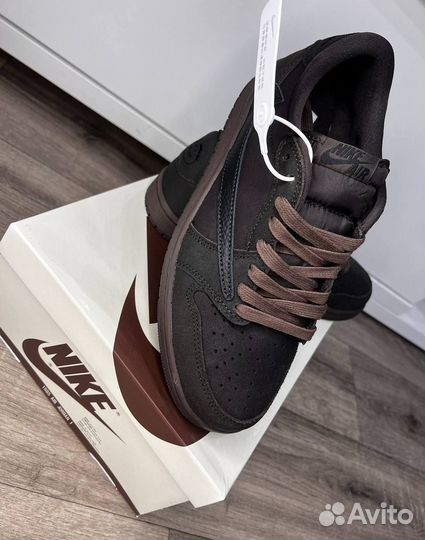 Кроссовки Nike Air Jordan 1 low travis scott