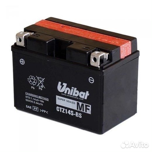 Мото аккумуляторы Unibat