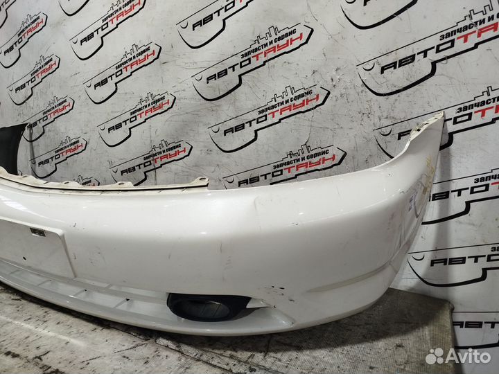 Бампер honda stream RN1 RN2 RN3 RN4 04711S7A000ZZ 1 модель передний белый, NH624P TA1060