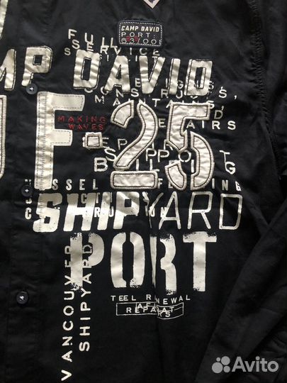 Рубашка camp david XXL