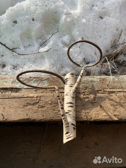 Березка кашпо для двух цветов, СССР