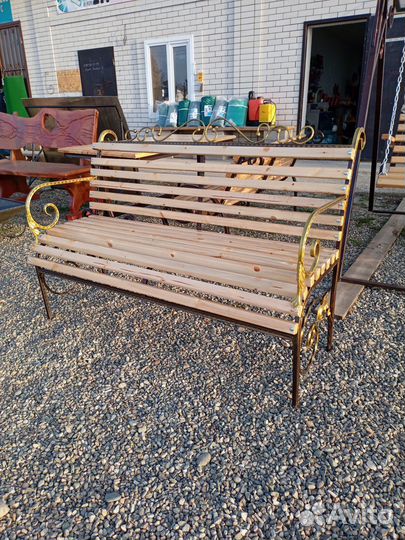 Скамья садовая