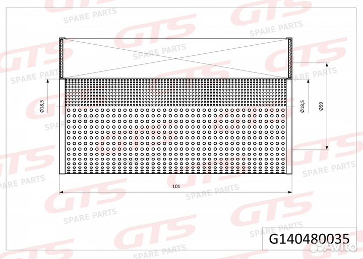 Фильтр гур deutz 296 6251