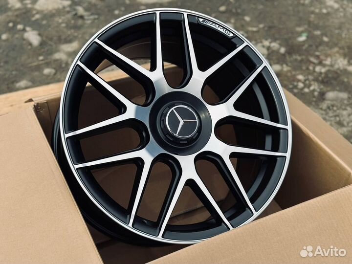 Диски одноширокие R18 5*112 на Mercedes C E