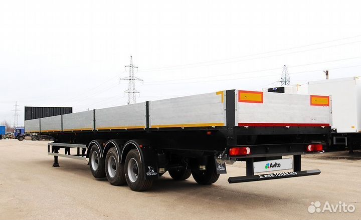 Полуприцеп бортовой Тонар B3-13 (9888), 2023