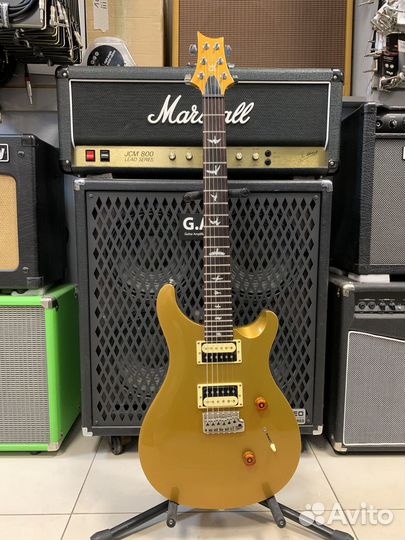 Электрогитара, Корея PRS SE Custom 24 GM Gold