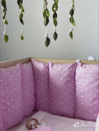 Бортики в детскую кроватку