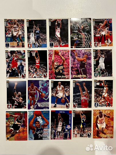 Баскетбольные карточки NBA (1992-1999)
